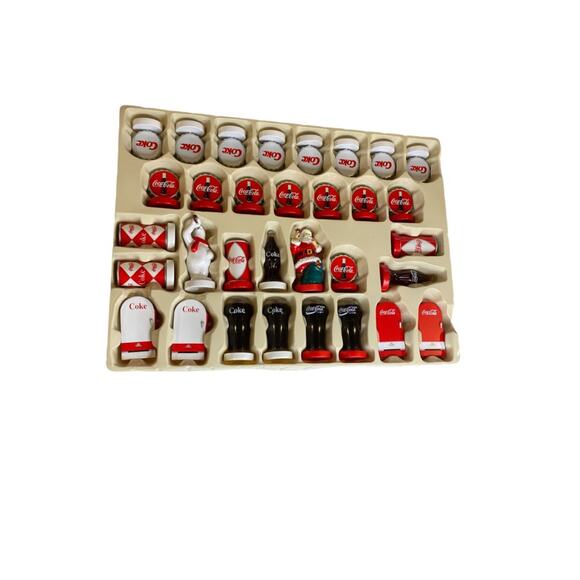 Coca-Cola vs Coke Game Replacement Pieces Santa Polar Bear New 1990s - Picture 2 of 12